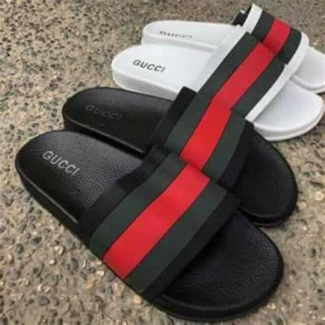 white gucci slides replica